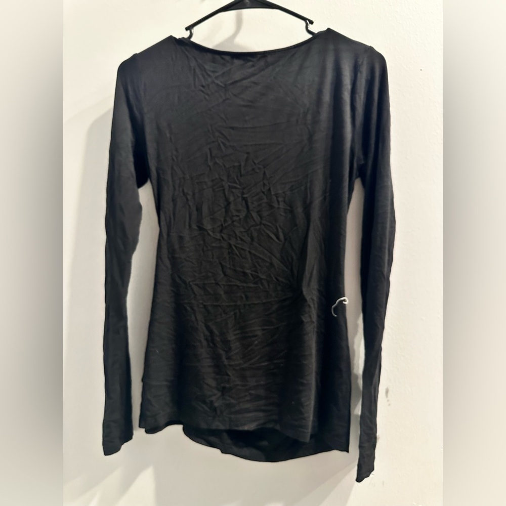 Black long sleeve shirt